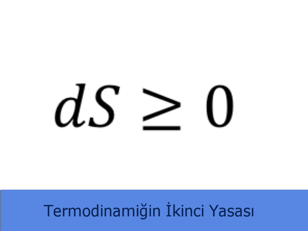 Termodinamiğin İkinci Yasası